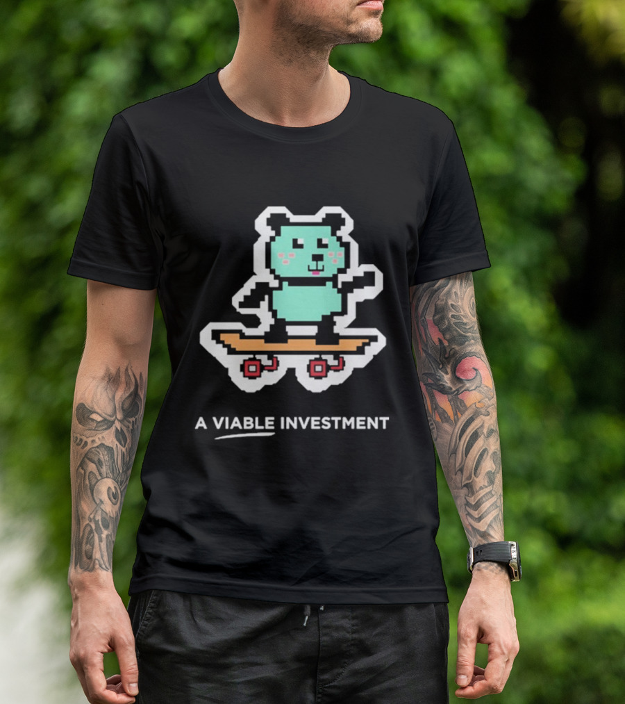 South Park Panda Bear Skateboarding A Viable Investment T-Shirt