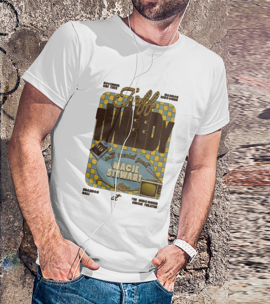 Jeff Tweedy Madison November 21 2025 Shannon Hall Special Guest Macie Stewart T-Shirt