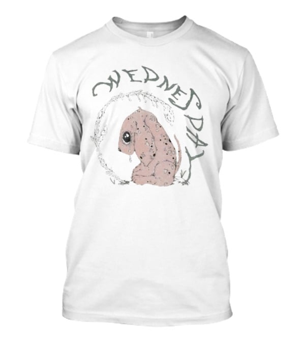 Wednesday Plant Pup Dog Art Day T-Shirt