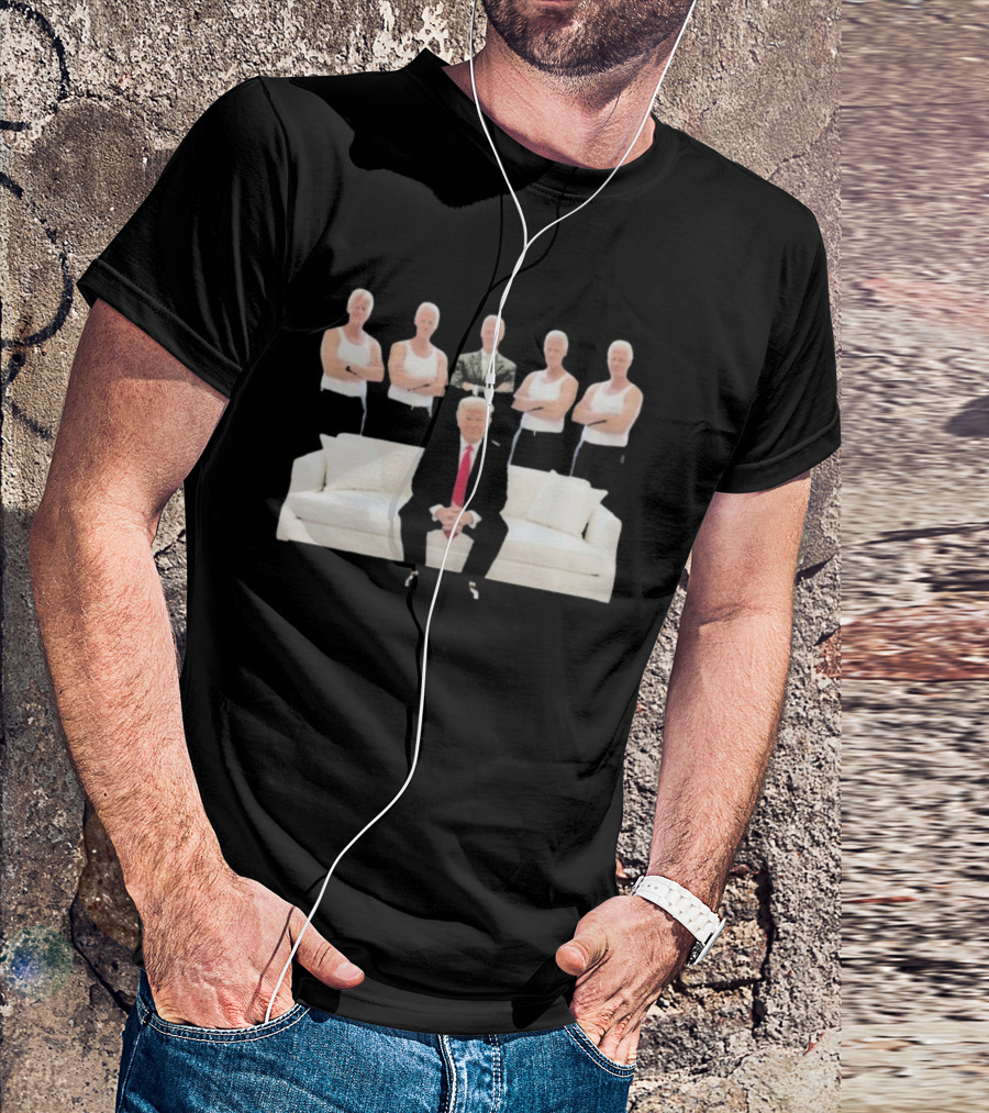 Trump Big Beautiful Bill Clinton Collection Sofa T-Shirt