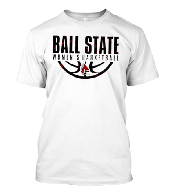 Ball State Cardinals Women's Basketball Team Fan Gear T-Shirt