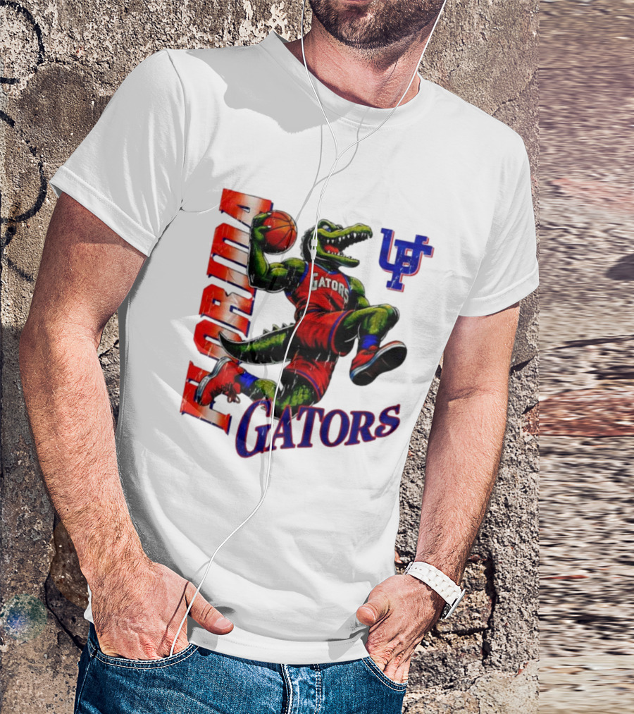 Florida Gators Basketball Alligator UF Team Spirit T-Shirt