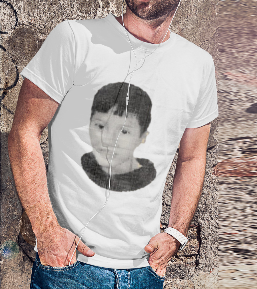 Mini Mamzah Retro Pixelated Portrait T-Shirt