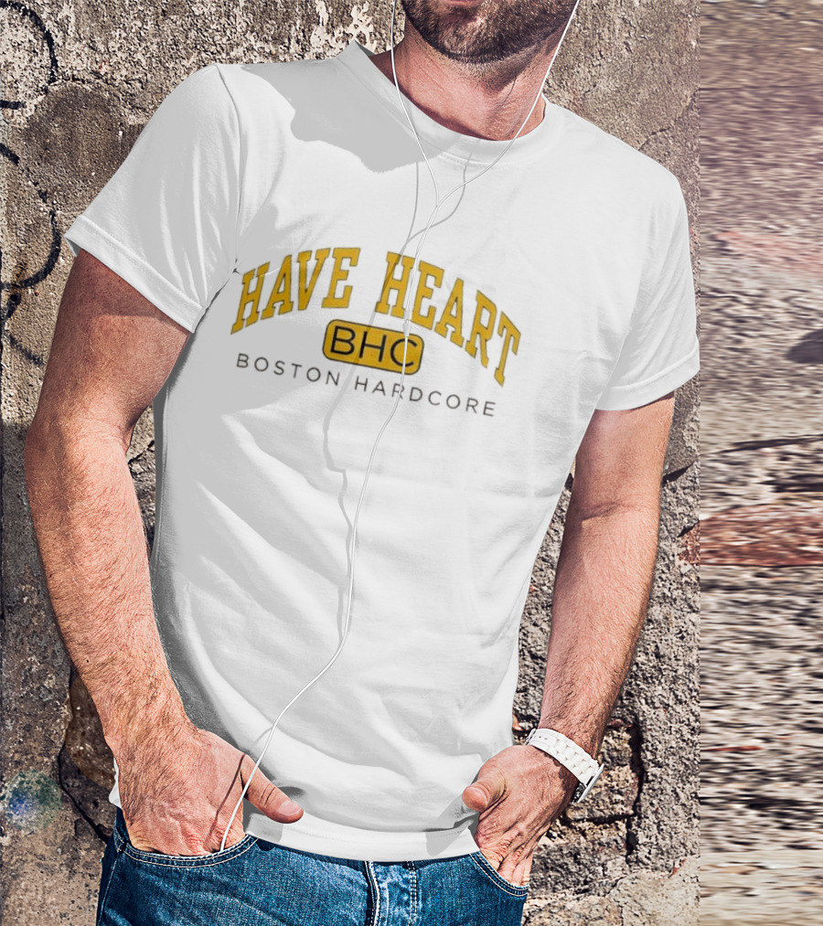 Have Heart BHC Boston Hardcore Vintage Style T-Shirt