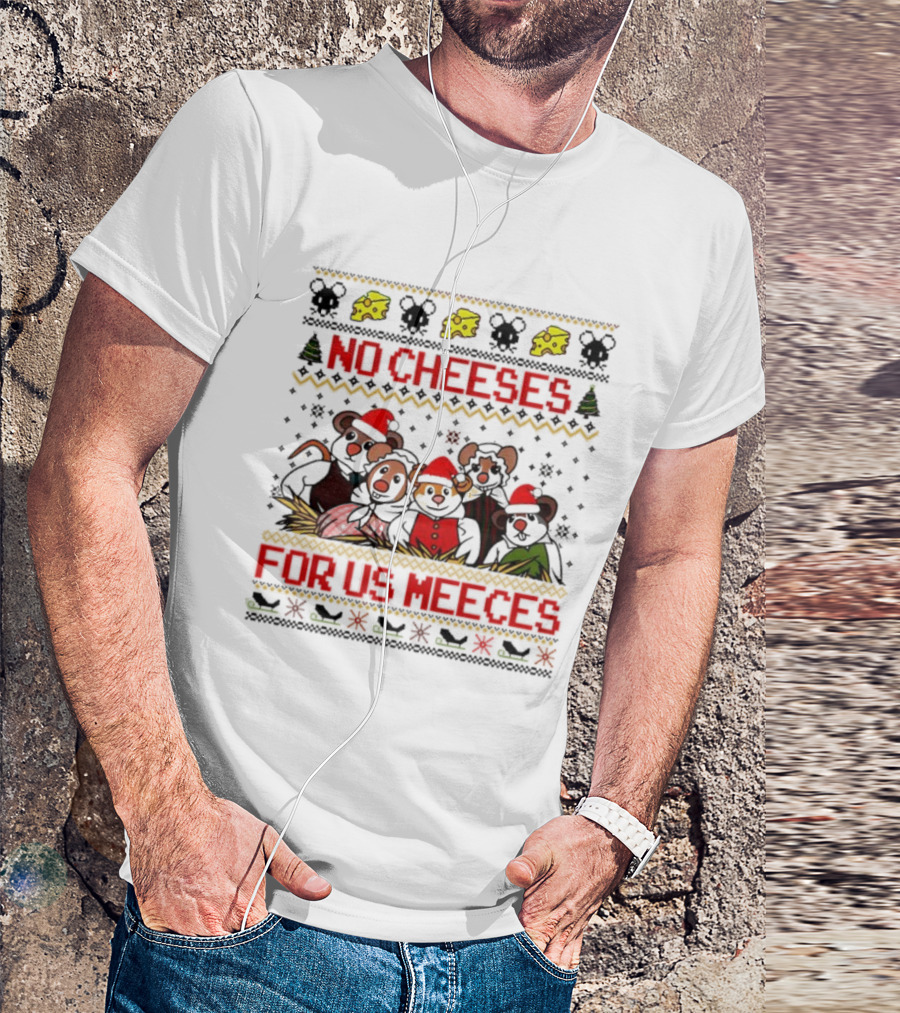 The Muppets Christmas Carol No Cheeses For Us Meeces Holiday Hamsters T-Shirt