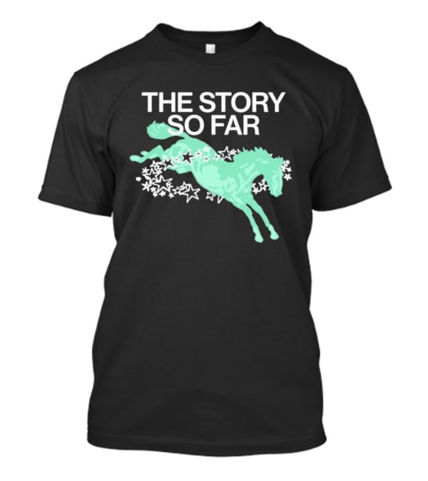 The Story So Far Stallion Horse Stars Jumping Design T-Shirt