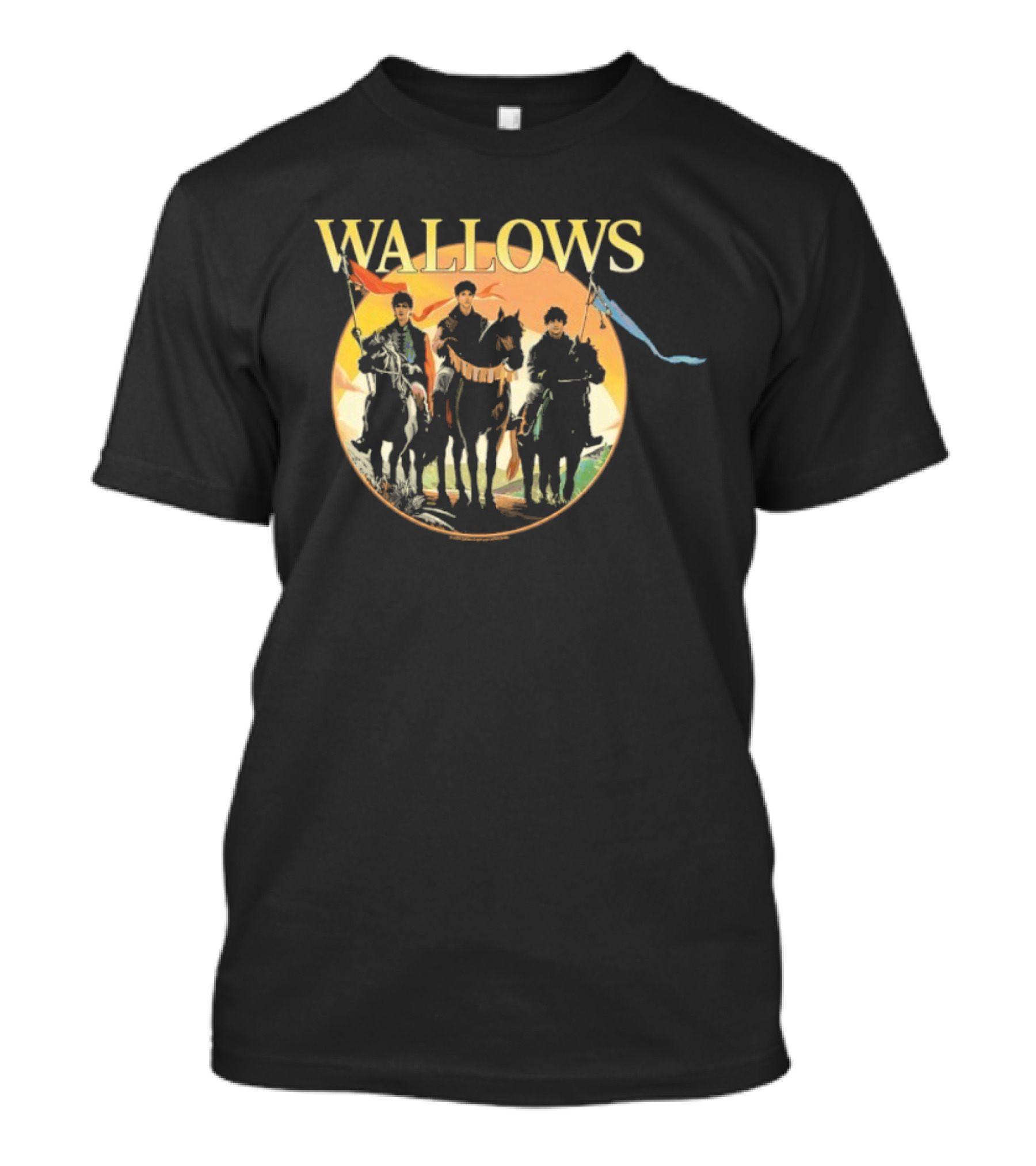 Wallows Catan Collaboration Medieval Riders Graphic T-Shirt