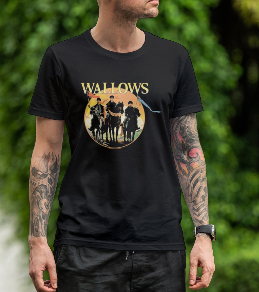 Wallows Catan Collaboration Medieval Riders Graphic T-Shirt