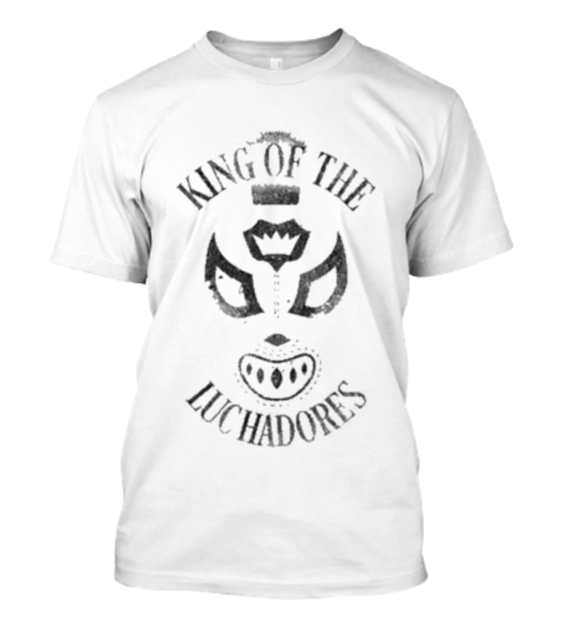 King Of The Luchadores Mask Crown T-Shirt
