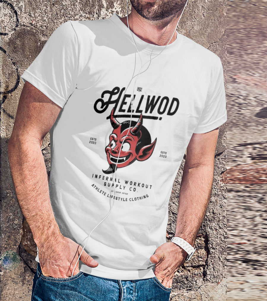 Hellwod Infernal Workout Supply Co Athleisure Lifestyle Culture Devil Est 2020 T-Shirt