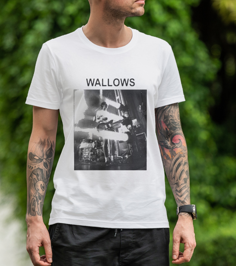 Wallows Cole Preston Live Performance Photography T-Shirt