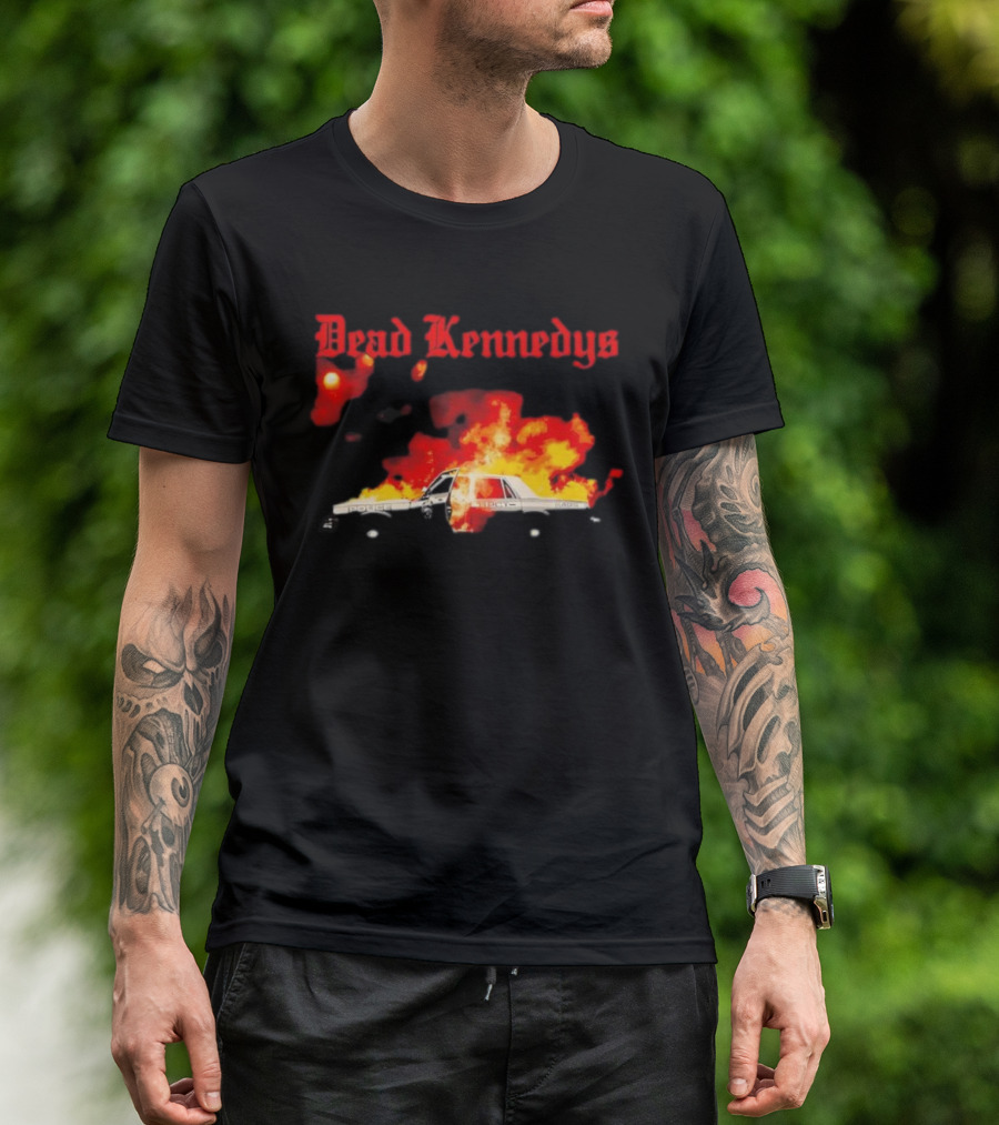 Dead Kennedys Exploding Police Car T-Shirt