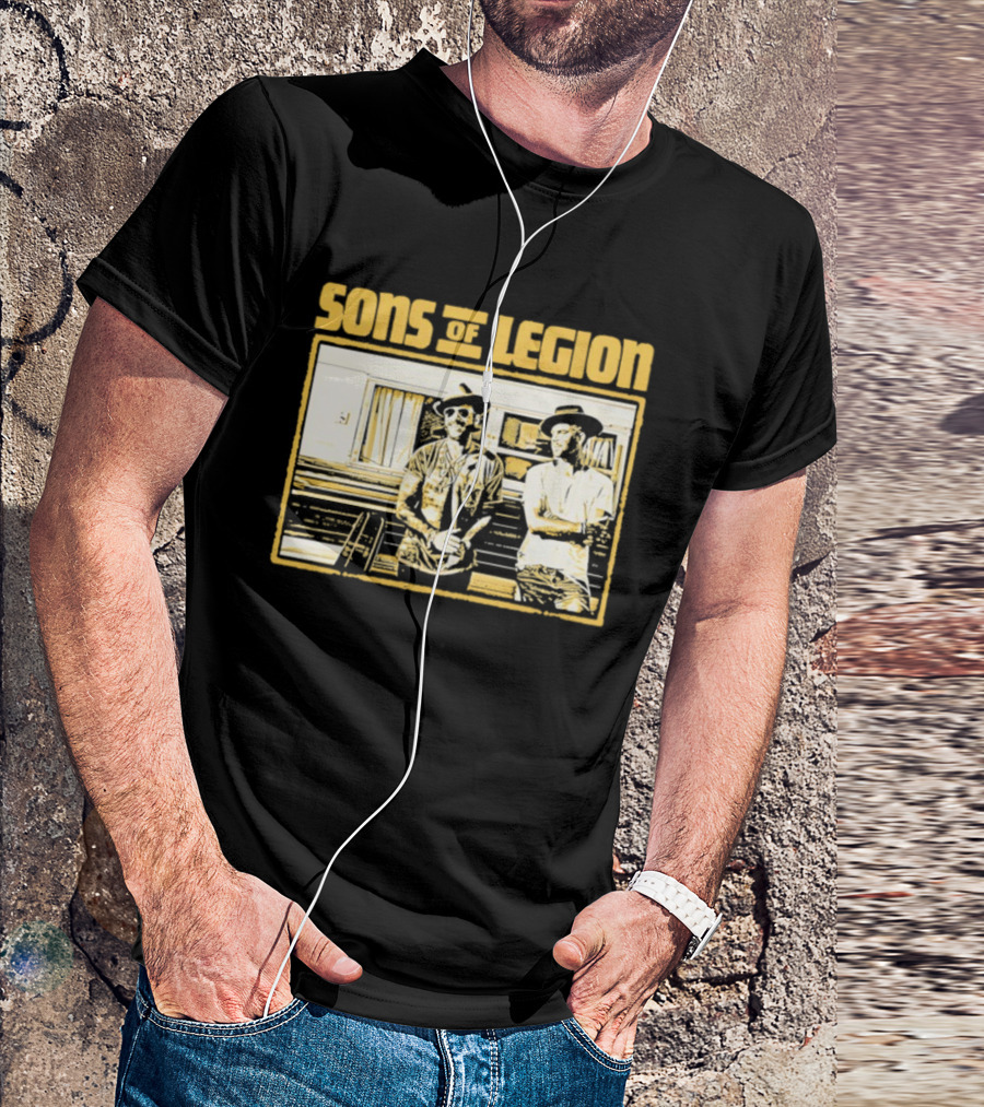 Sons Of Legion Classic Style Western Hat Duo T-Shirt