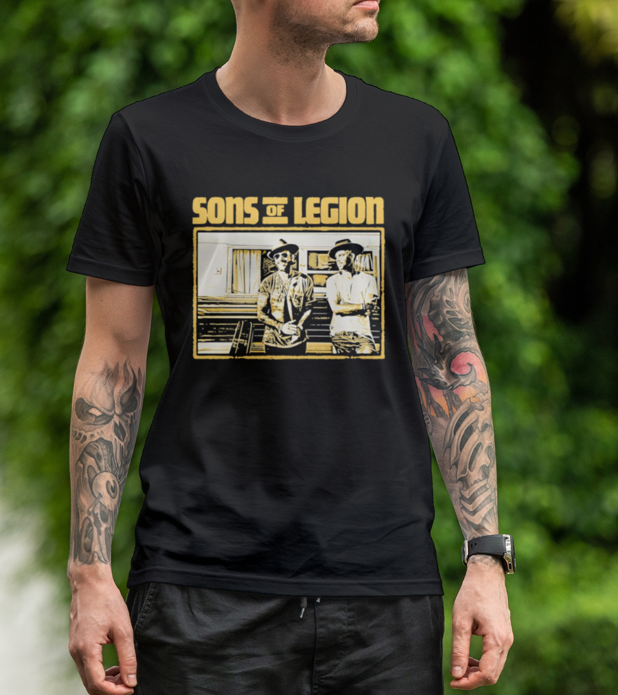 Sons Of Legion Classic Style Western Hat Duo T-Shirt