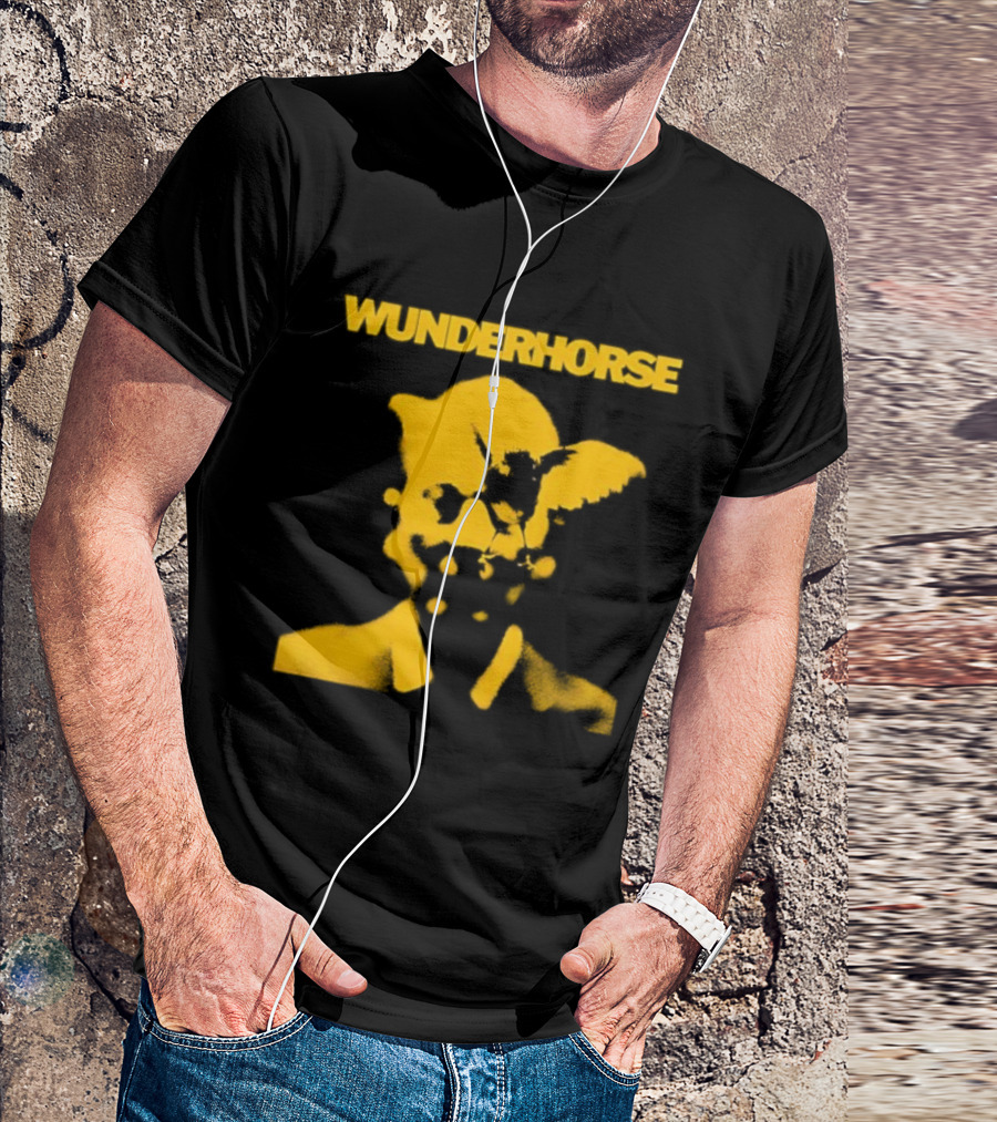 Wunderhorse Midas Album Cover Yellow Silhouette Artwork T-Shirt