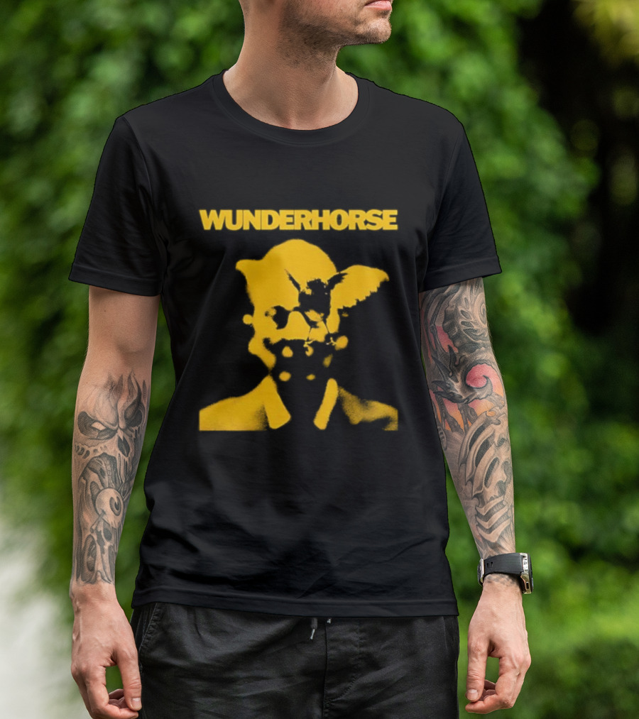 Wunderhorse Midas Album Cover Yellow Silhouette Artwork T-Shirt