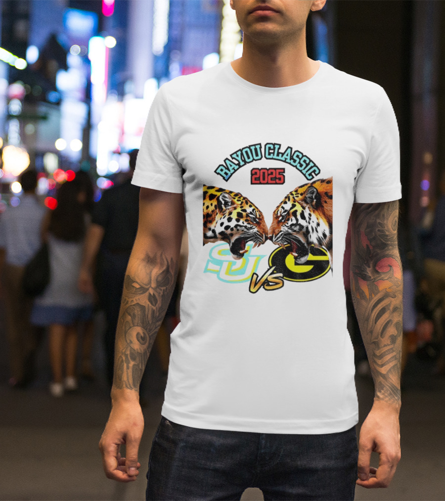 Bayou Classic 2025 Southern University SU Vs Grambling State G T-Shirt
