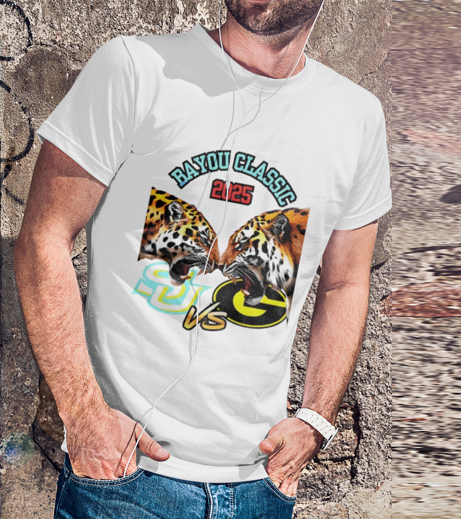 Bayou Classic 2025 Southern University SU Vs Grambling State G T-Shirt