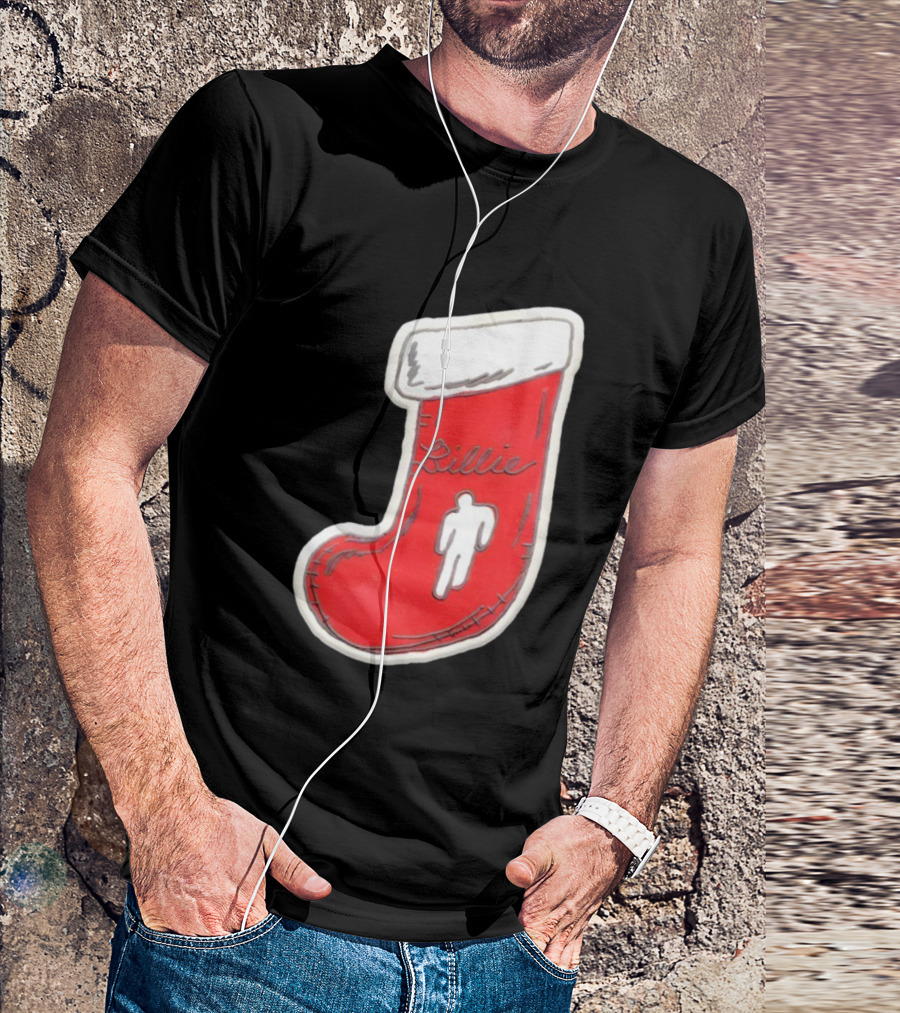 Blohsh Lillie Red Stocking Ornament T-Shirt