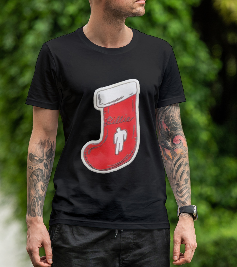 Blohsh Lillie Red Stocking Ornament T-Shirt