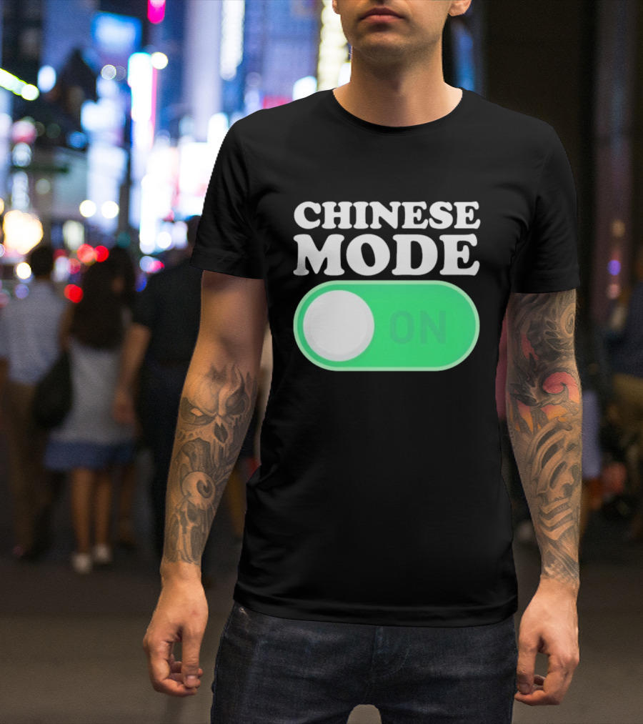 CHINESE MODE ON Switch Symbol T-Shirt