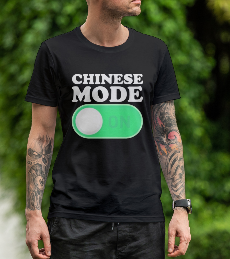 CHINESE MODE ON Switch Symbol T-Shirt