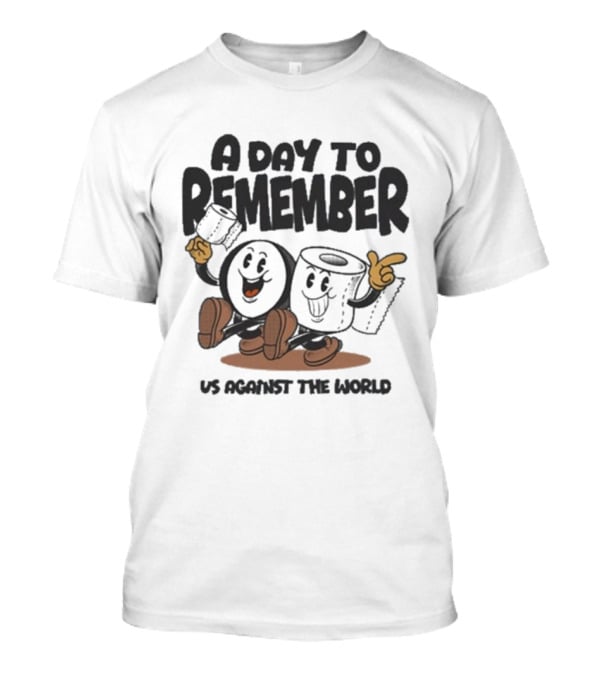 A Day To Remember Us Against The World Beach Ball Characters T-Shirt