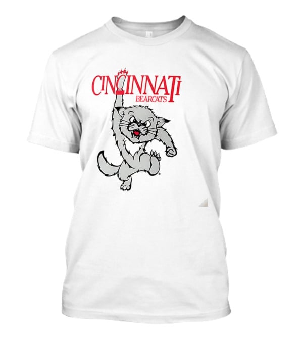 Cincinnati Bearcats Mascot Classic đỏ Trắng T-Shirt