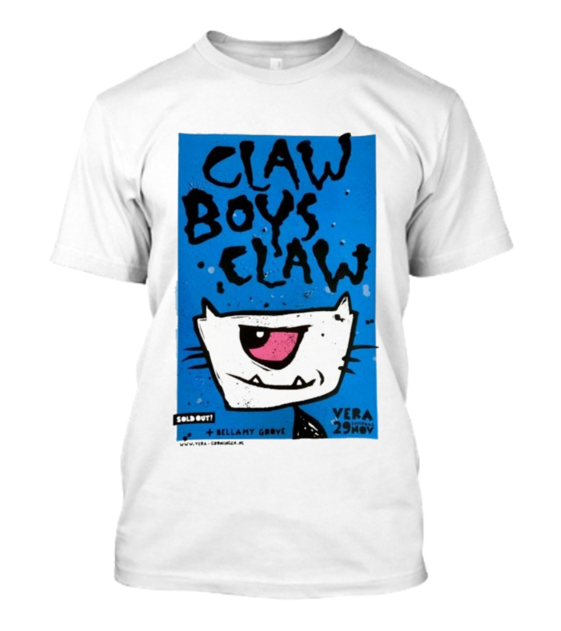 Claw Boys Claw Sold Out Bellamy Grove Vera Groningen 29 November 2025 T-Shirt