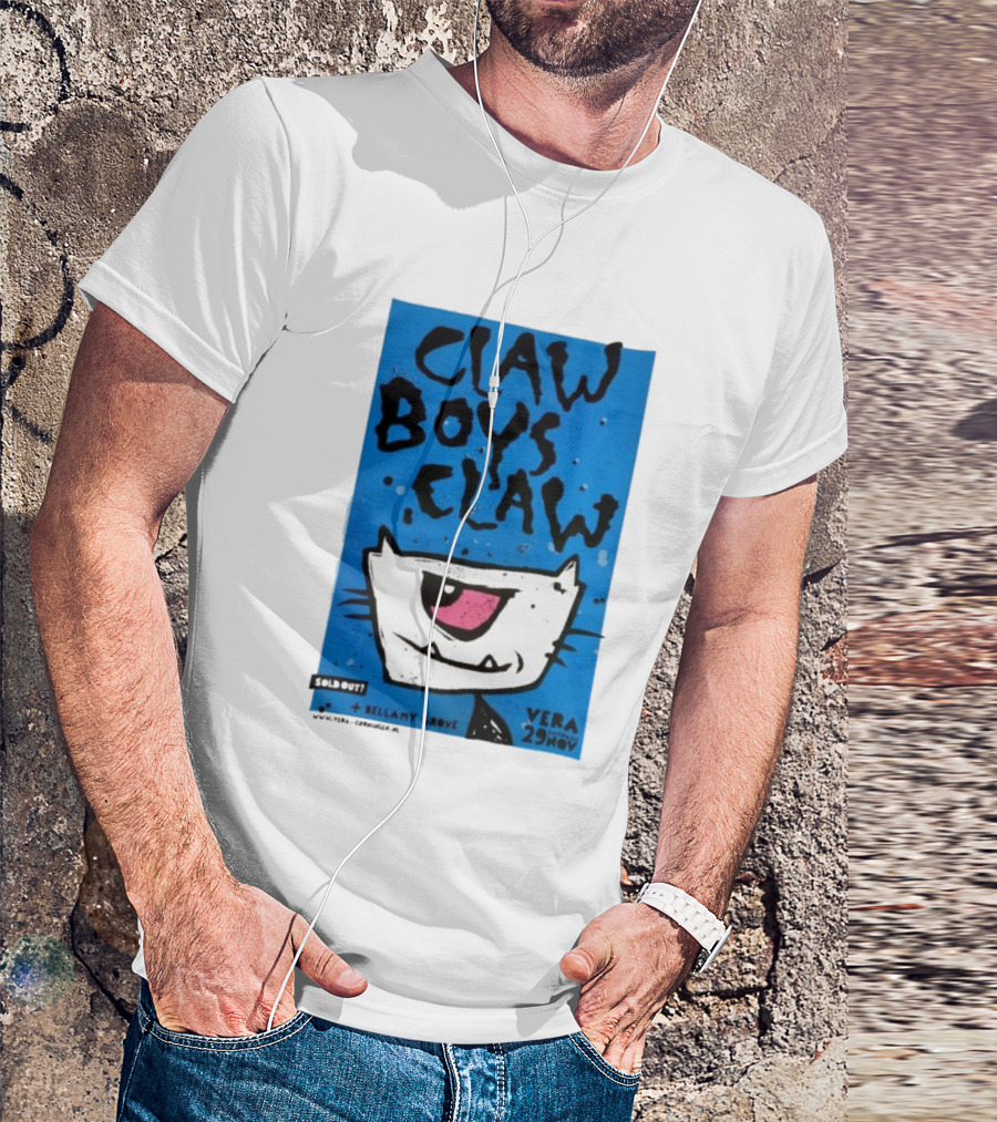Claw Boys Claw Sold Out Bellamy Grove Vera Groningen 29 November 2025 T-Shirt
