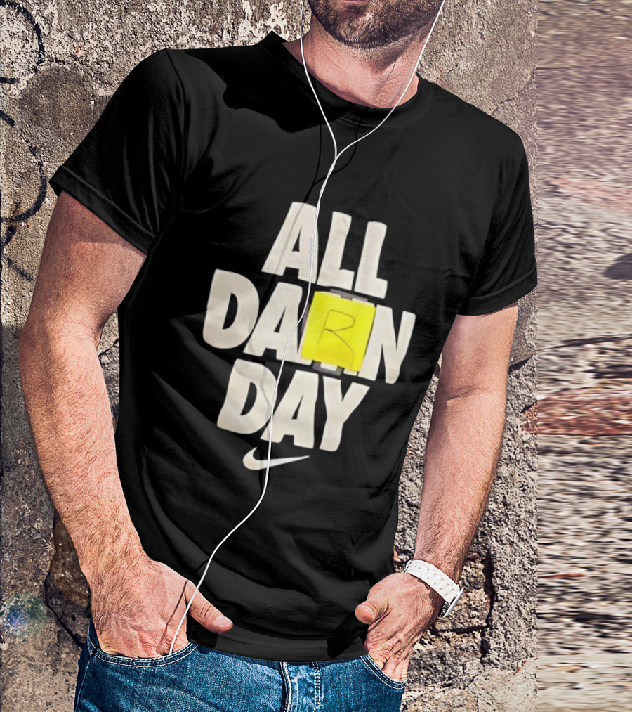 All Darn Day Nike Swoosh R Graphic T-Shirt