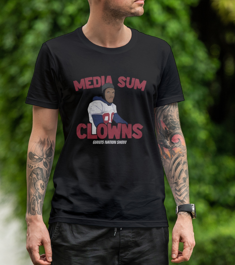 Media Sum Clowns Giants Nation Show T-Shirt