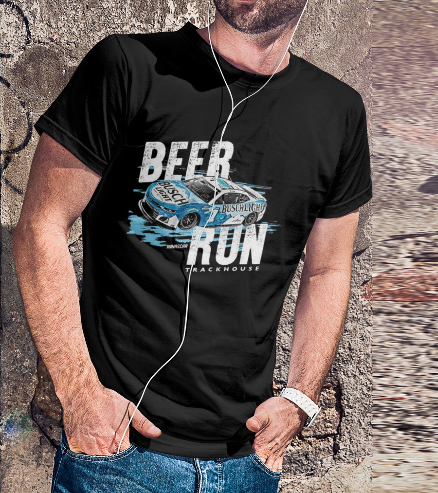 Ross Chastain Beer Run Trackhouse NASCAR Chevrolet Camaro ZL1 Number 1 T-Shirt