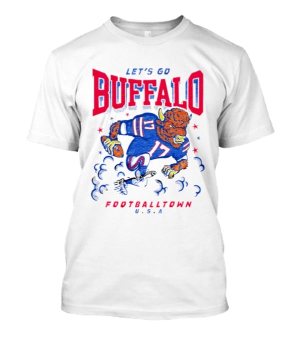 Let's Go Buffalo 17 Footballtown U.S.A. T-Shirt