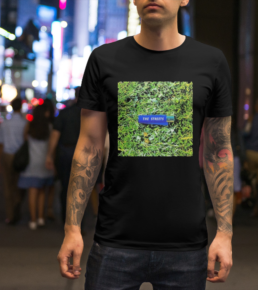 The Streets Blue Lighter On Grass St Andrew T-Shirt