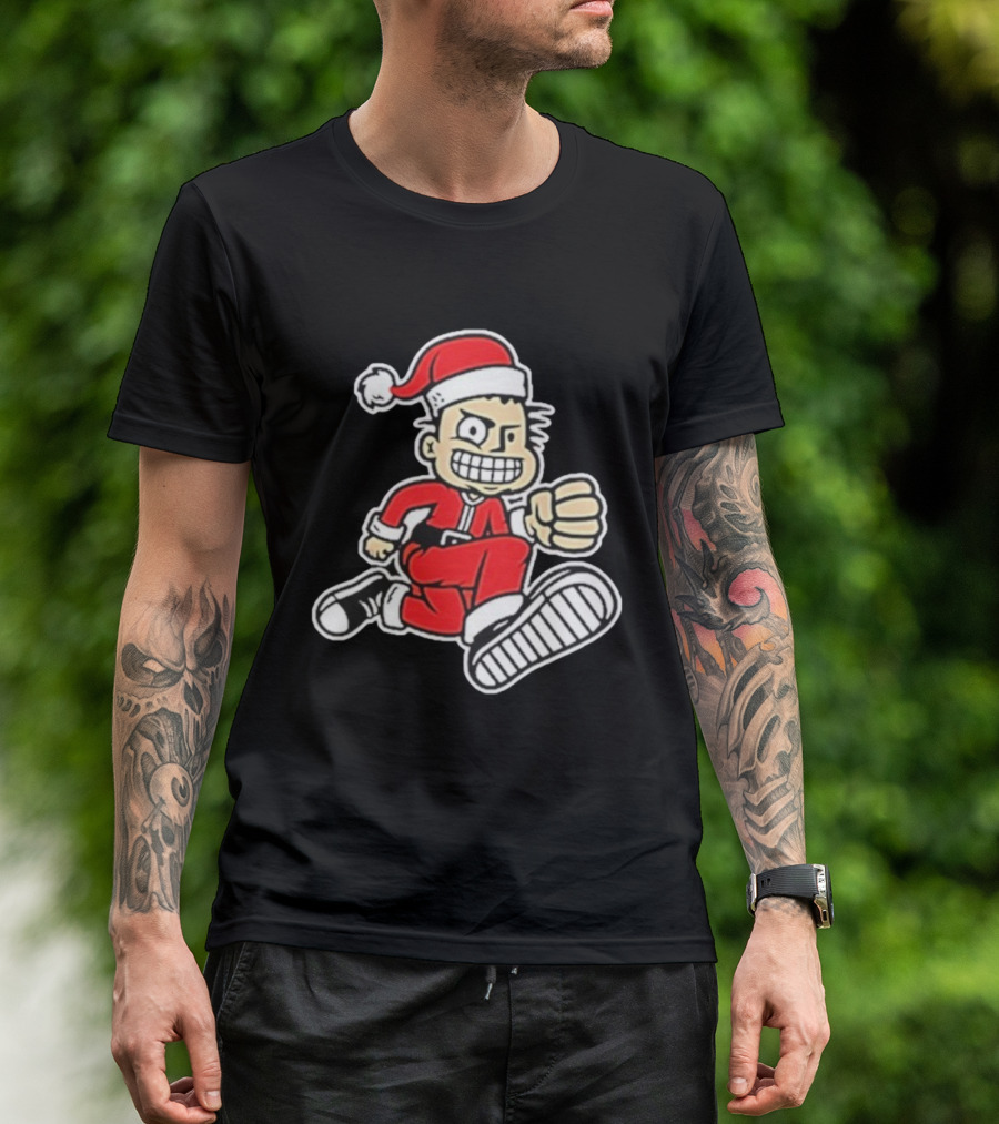 MXPX Santa Christmas Punk Rock Character Holiday Edition T-Shirt