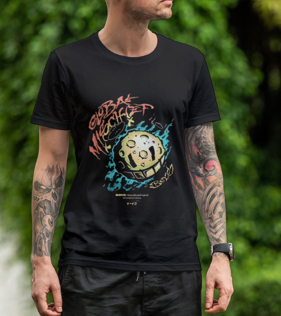 The Boys Global Mischief Alien Pie Planetary Adventure T-Shirt