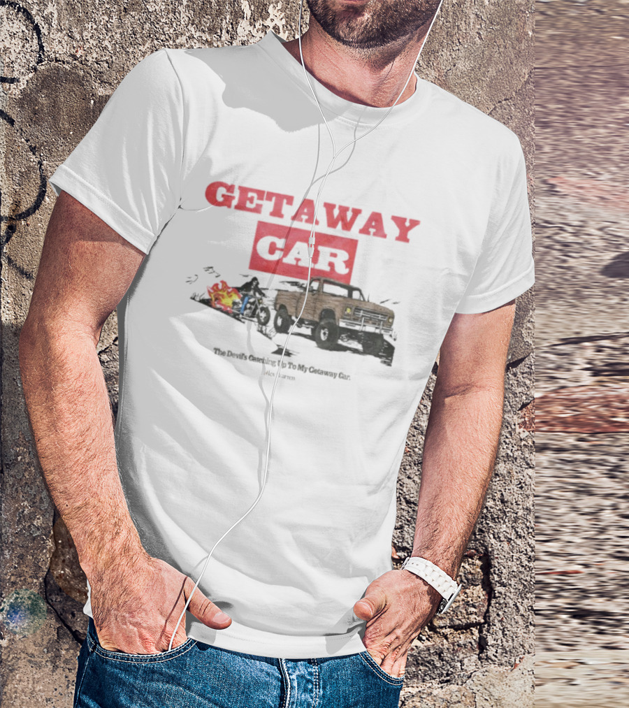 Getaway Car Alex Warren Store Merch Vintage Truck Fire Trail T-Shirt