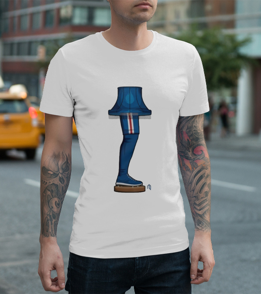 Buffalo Bills Leg Lamp Inspired by Football Novelty Item T-Shirt