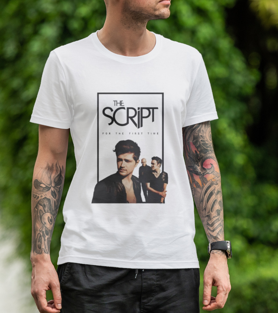 The Script Store Merch For The First Time T-Shirt