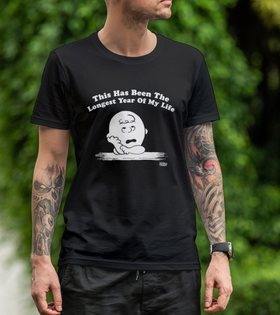 This Has Been The Longest Year Of My Life Charlie Brown The Peanuts Diablo Macabre T-Shirt