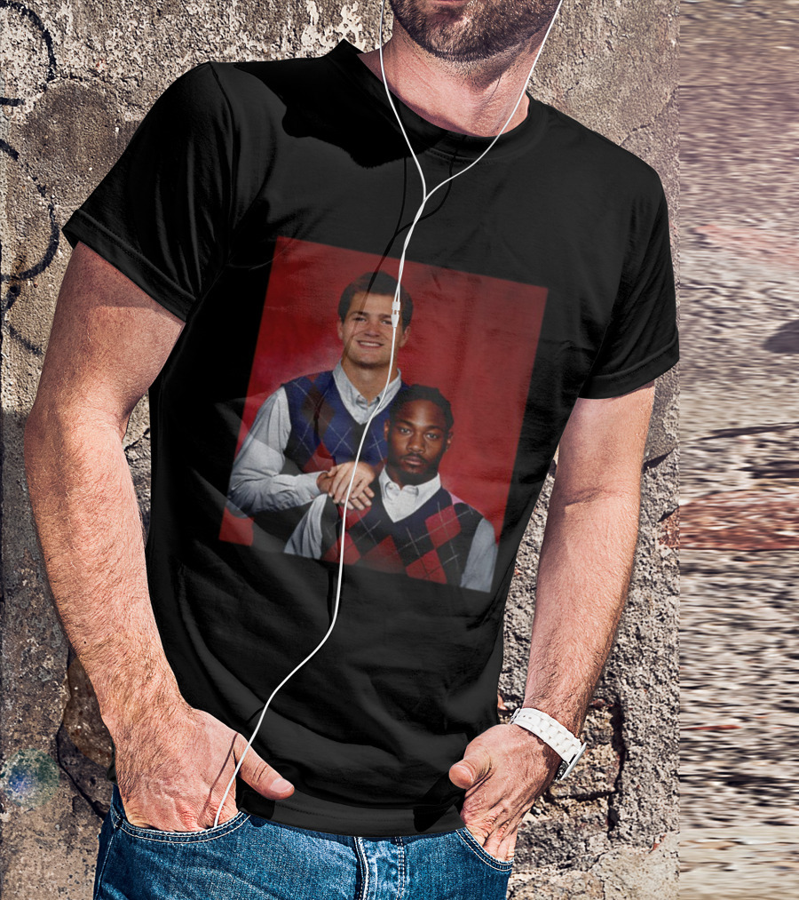 New England Football Drake Maye Stefon Diggs Step Brothers NFL Humor T-Shirt