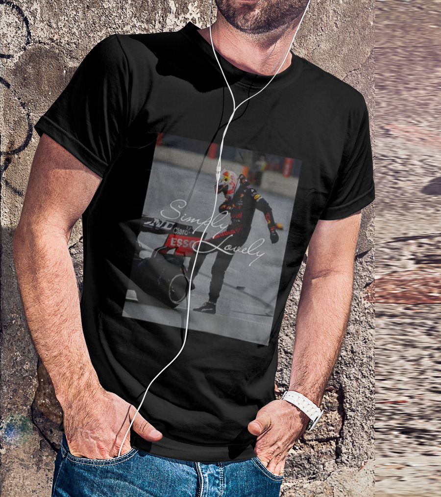 Max Verstappen Simply Lovely Racing Moment T-Shirt