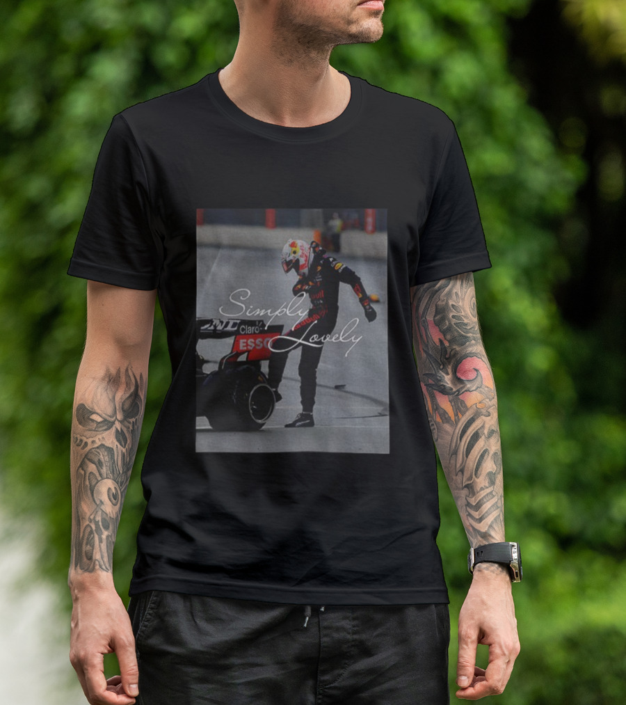 Max Verstappen Simply Lovely Racing Moment T-Shirt