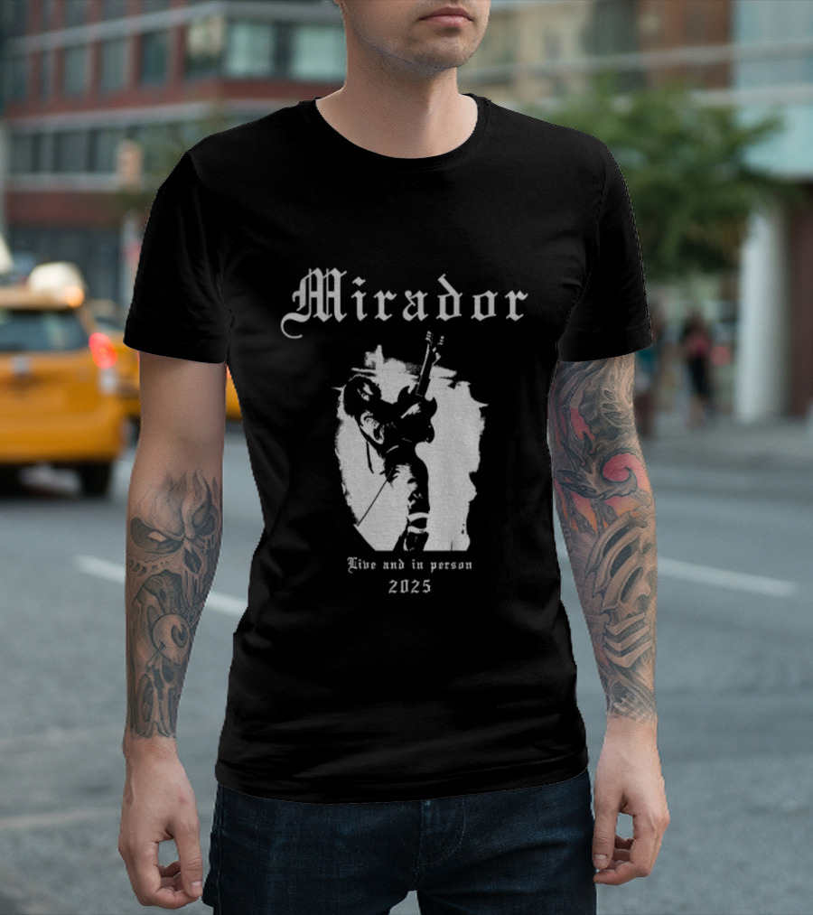 Mirador Live In Person 2025 Jake Kiszka Tribute T-Shirt