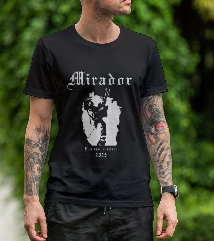 Mirador Live In Person 2025 Jake Kiszka Tribute T-Shirt