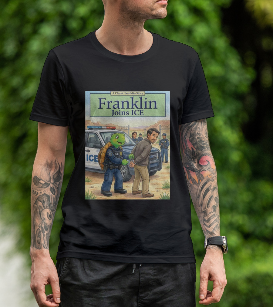 A Classic Franklin Story Turtle Police ICE Adventure T-Shirt