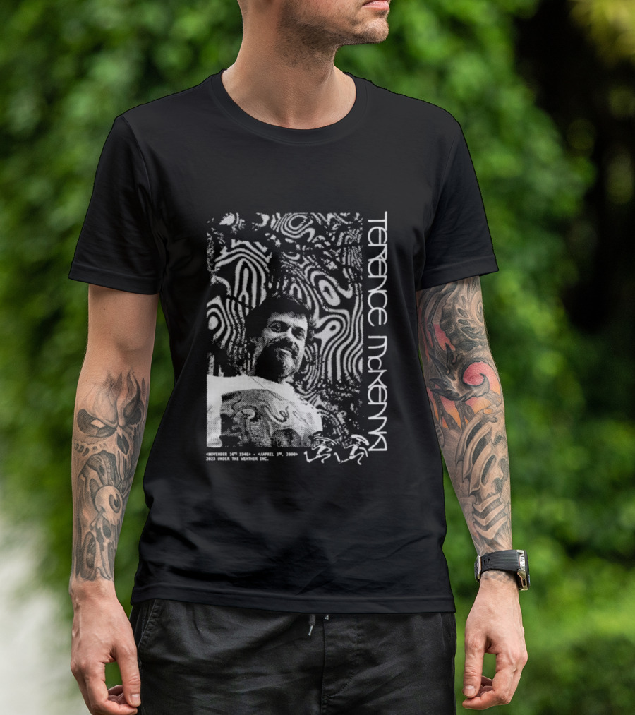 Terence Mckenna Psychedelic Influence Elements T-Shirt