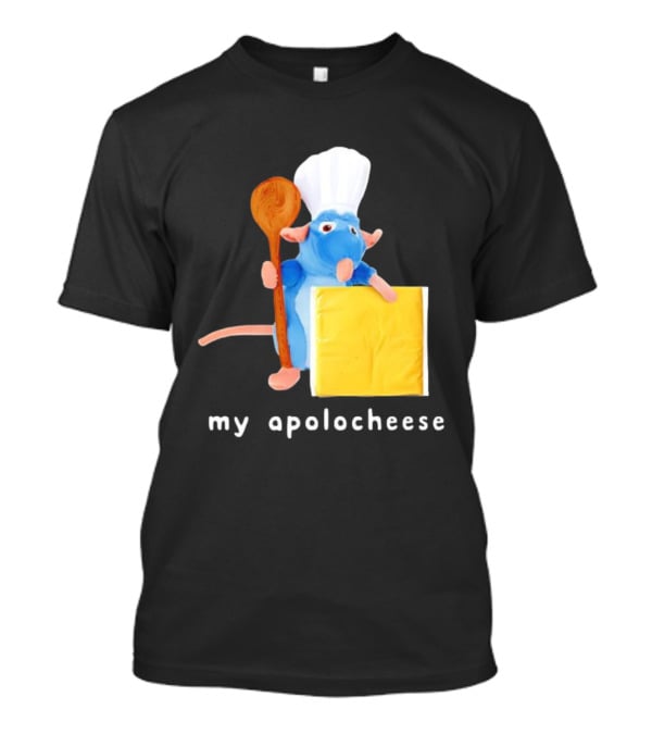 My Apolocheese Remy Mouse Disney And Pixar’s Ratatouille Chef Spoon Cheese T-Shirt