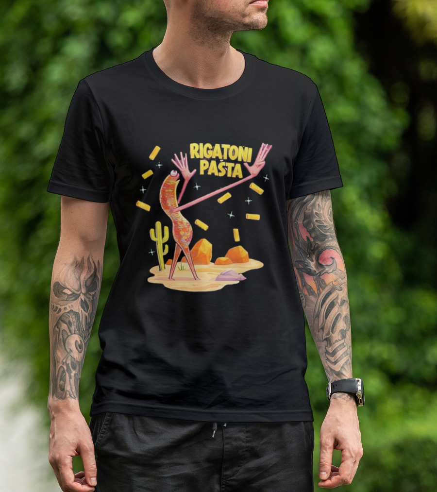 Rigatoni Pasta Marcus Worm Desert Adventure T-Shirt